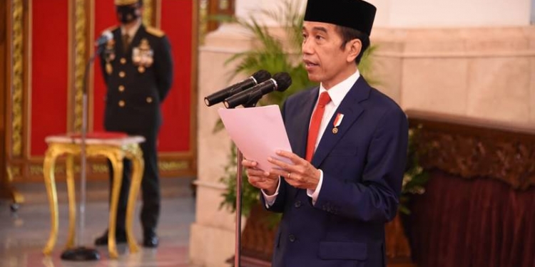 Presiden Joko Widodo Pimpin Upacara Hut Ke Tni Gopos Id