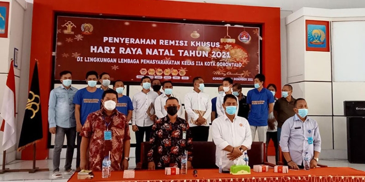 Empat Warga Binaan Lapas Gorontalo Dapat Remisi Natal 2021 Gopos Id