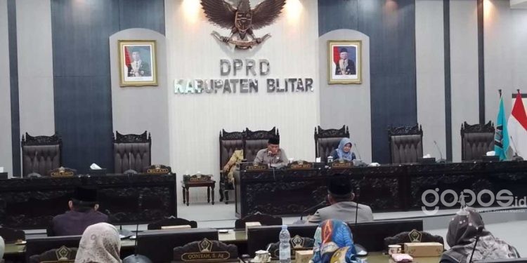 Rapat Paripurna DPRD Kabupaten Blitar Bahas Hasil Reses Dan Laporan