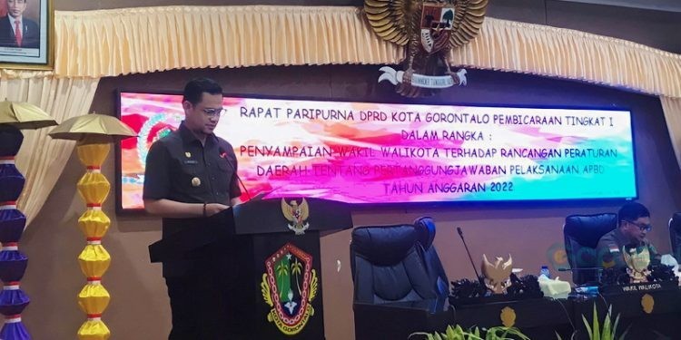 Wakil Walikota Gorontalo Paparkan Pertanggungjawaban Pelaksanaan Apbd