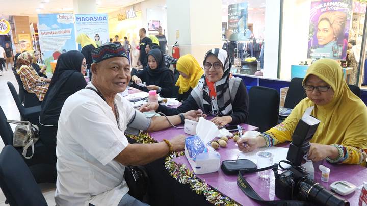 Health Festival hingga malam ini, Sabtu (20/4/2019) di Atrium City Mall Gorontalo