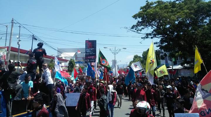 Demo Mahasiswa Gorontalo