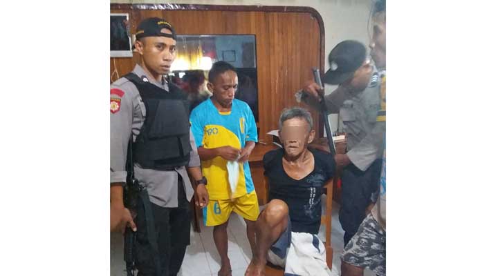 Pelaku pembacokan di telaga jaya
