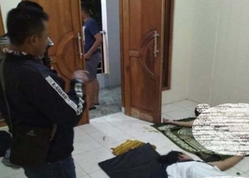 Penemuan dua mayat berjenis kelamin laki-laki dan perempuan tanpa busana di RT4/RW12 Kelurahan Banyuanyar, Kecamatan Banjarsari, Kota Solo, Jawa Tengah, Kamis (9/4/2020) dini hari, menggegerkan warga setempat. [Solopos]