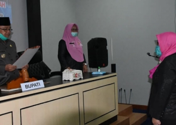 Bupati Gorut melantik 85 kepsek SD dan SMP