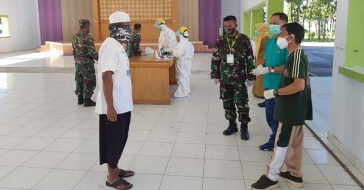 Pemab Gorontalo Karantina Warga dari Amerika Serikat