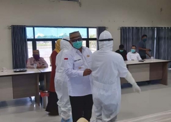 Gubernur Gorontalo menyiapkan 50 ribu masker kain