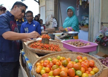 Pasar Tradisional di Bone Bolango