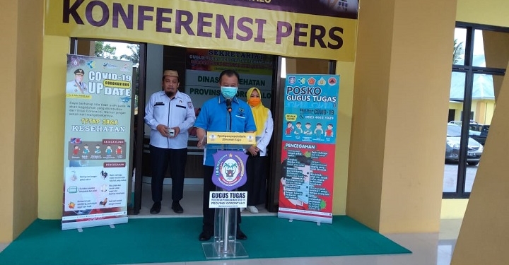 Pasien positif Covid-19 di Gorontalo
