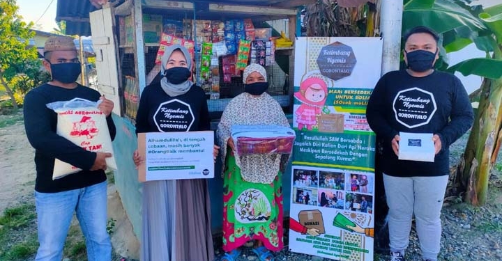 Bantuan Sembako Komunitas KN Gorontalo