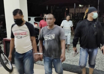 Lima warga di Kota Gorontalo ditangkap main judi