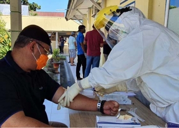 Ketua DPRD Gorontalo menjalani rapid test