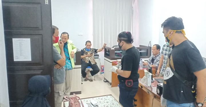 Pembobolan kantor kemenag kota Gorontalo