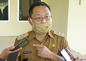 Wakil Bupati Gorut, Thariq Modanggu.
