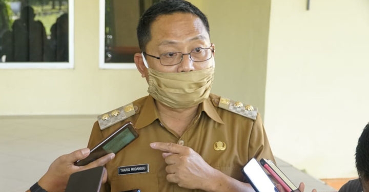 Wakil Bupati Gorut, Thariq Modanggu.