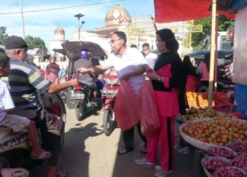 500 masker dibagikan Wakil Bupati Gorut