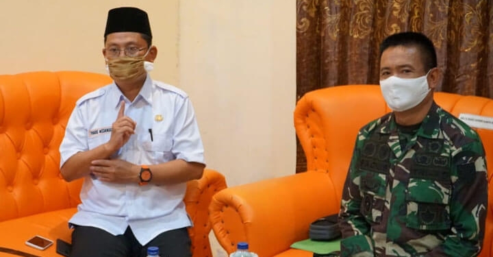 Wakil Bupati Gorut Sambut Danrem