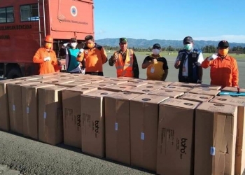 Distribusi Masker dan APD