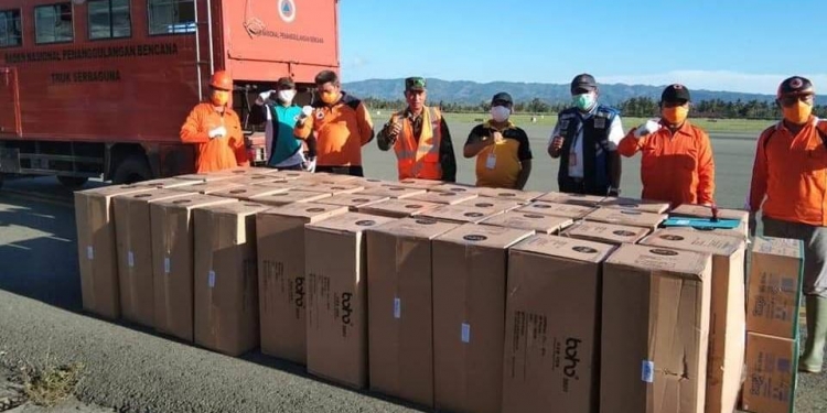 Distribusi Masker dan APD