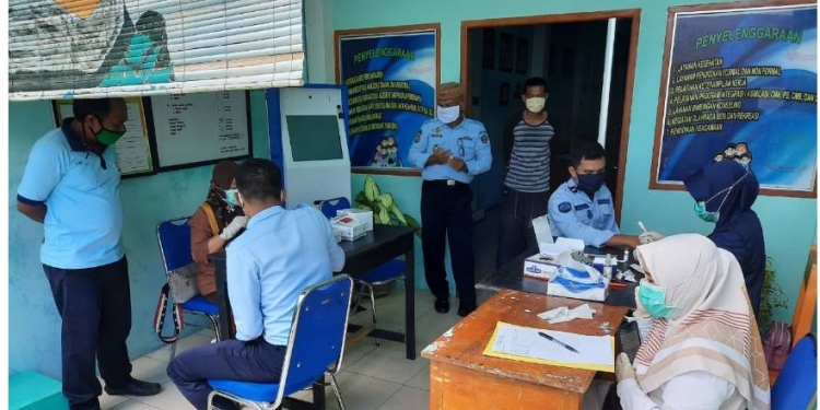 rapid test Lapas anak