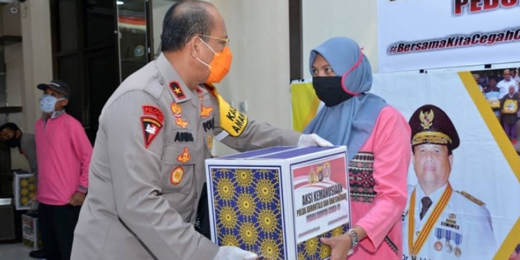 Sembako Kapolda gorontalo