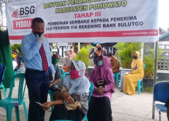 Bantuan Sembako Bank Sulut Go