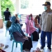 Penyerahan paket sembako NKRI Peduli