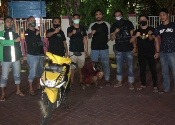 Pencurian sepeda motor modus pinjam pakai