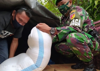 Kodim Gorut amankan cap tikus asal Sulut