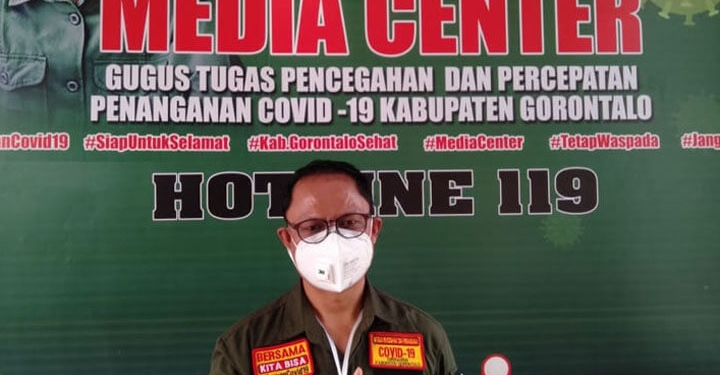 Kepala Dinas Kesehatan Kabupaten Gorontalo, Rony Sampir.