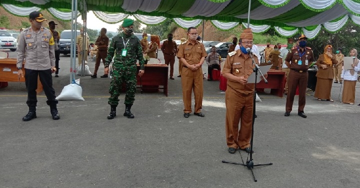 pemkab gorut menindaklanjuti pergub terkait psbb