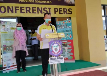 Jubir Gugus Tugas Covid-19, dr.Triyanto Bialangi.