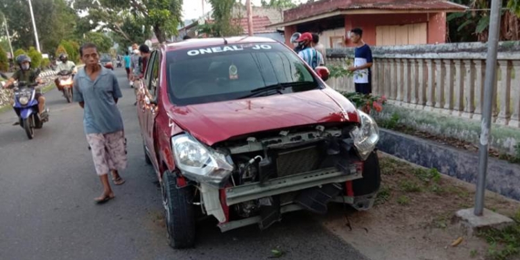 Kecelakaan yang terjadi di Jalan Joesoef Hasiroe