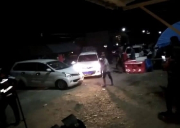 Kendaraan terobos perbatasan Gorontalo