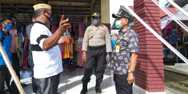 Tinjau Pasar Mingguan Iloheluma