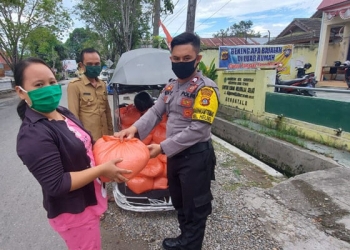 Bantuan Covid-19 Heledulaa Selatan Kota Timur