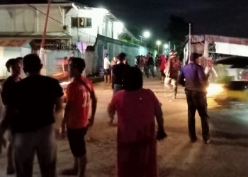 Tawuran antarwarga di Kelurahan Biawu
