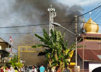 Kebakaran di Perum Pulubala