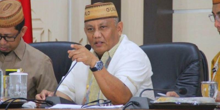 Gubernur Gorontalo, Drs. H. Rusli Habibie, M.AP. Foto Istimewa