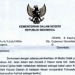 Surat Kemendagri yang mengapresiasi langkah Gubernur Gorontalo untuk menegakkan protokol kesehatan di daerah. (Foto: istimewa).