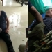 Korban saat dievakuasi petugas Puskesmas. (istimewa)