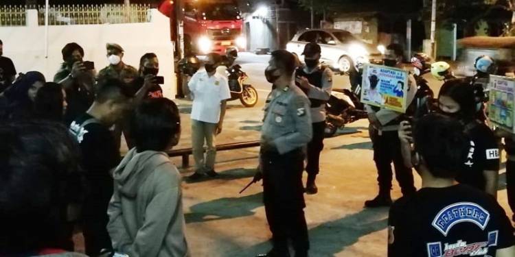 14 remaja terjaring tak pakai masker