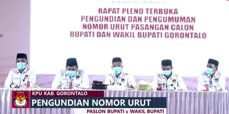 Undian Nomor Urut: Rustam-Dicky Datang Paling Awal, Chamdi-Tomy Paling Akhir