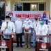 Bakal paslon Hamim Pou-Merlan Uloli ketika mendaftar di KPU Kabupaten Bone Bolango, Jumat (4/9/2020). Foto Istimewa