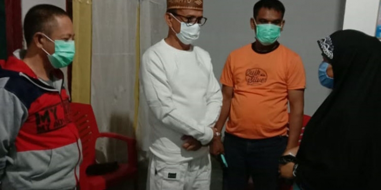 Bupati Pohuwato Sambangi Rumah korban hanyut