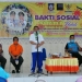 Wagub Gorontalo H. Idris Rahim memberikan sambutan pada baksos NKRI Peduli Pemprov Gorontalo di Kecamatan Tilamuta, Kabupaten Boalemo, Sabtu (5/9/2020). (Foto : Haris – Humas)