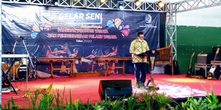 Bupati Tulungagung,Drs.Maryoto Birowo,M.M,Saat memberikan sambutan (foto: Istimewa)