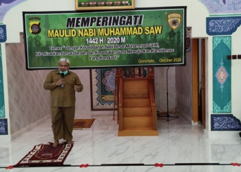 Maulid Nabi Muhammad SAW oleh Polda Gorontalo
