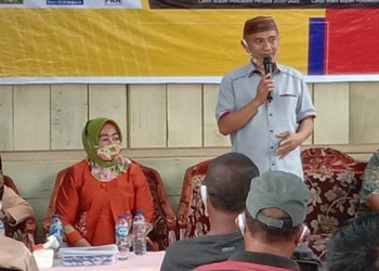 Pasangan calon (Paslon) bupati dan wakil bupati nomor urut 04, Saipul Mbuinga-Suharsi Igirisa (SMS). Foto Istimewa