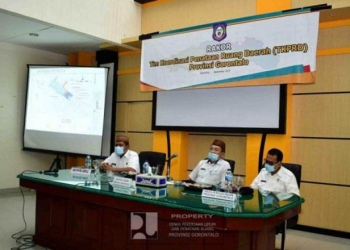 Tim Koordinasi Penataan Ruang Daerah (TKPRD) untuk membahas surat permohonan penyesuaian tata ruang wilayah, Rabu (23/9/2020). Foto Istimewa